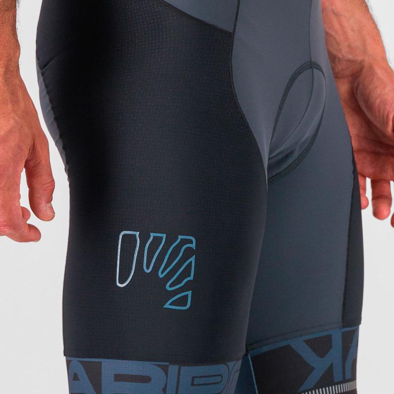 KARPOS VERVE kraťasy Black/Ombre Blue