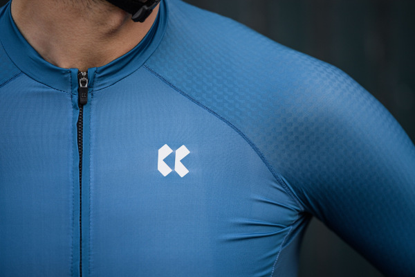 Cyklistický dres PASSION Z6 | Dres RAZOR | Petrol Blue 2