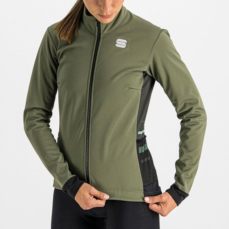 SPORTFUL NEO dámska SOFTSHELL bunda kaki