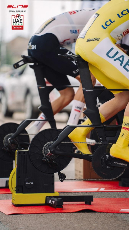 Cyklotrenažér ELITE JUSTO 2 - Pogacar Edition 2