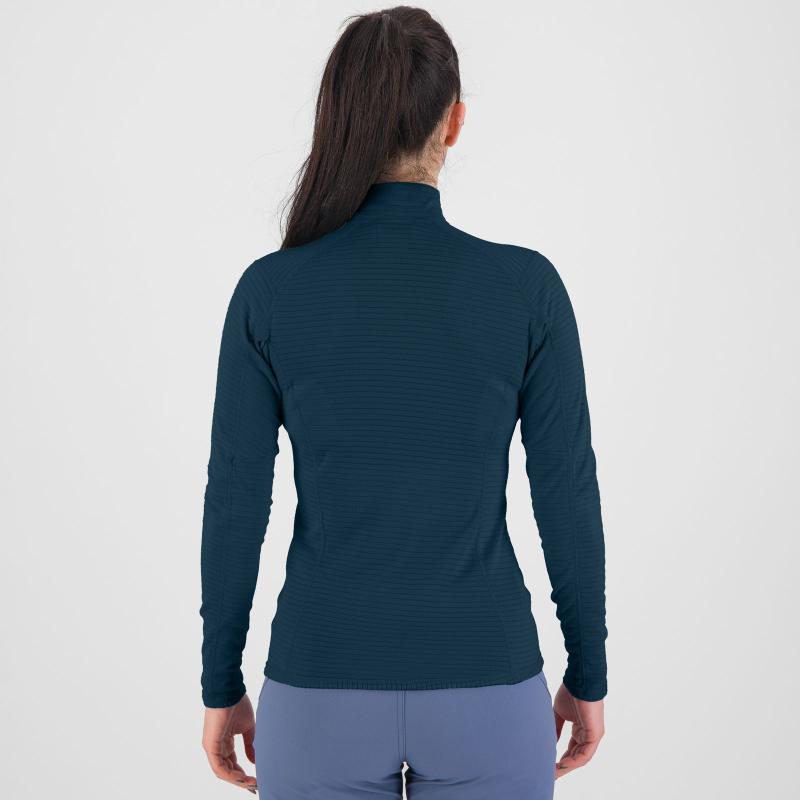 Karpos CRODA LIGHT HALF ZIP dámska flíska Midnight