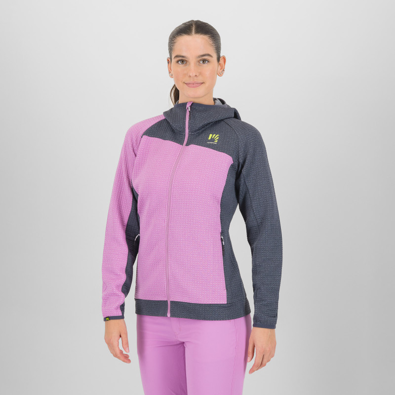 Karpos AVERAU dámska FULL-ZIP mikina s kapucňou bloom/ombre blue 4