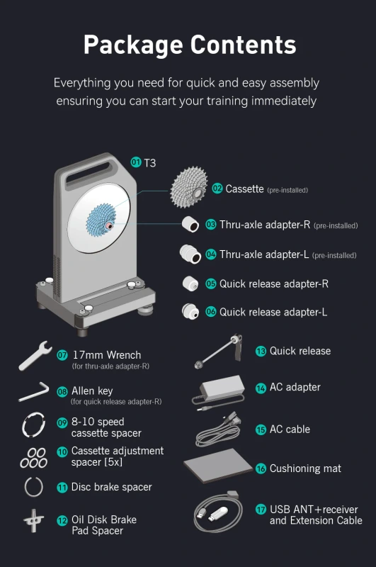 CYCPLUS T3 Cyklotrenažér 3