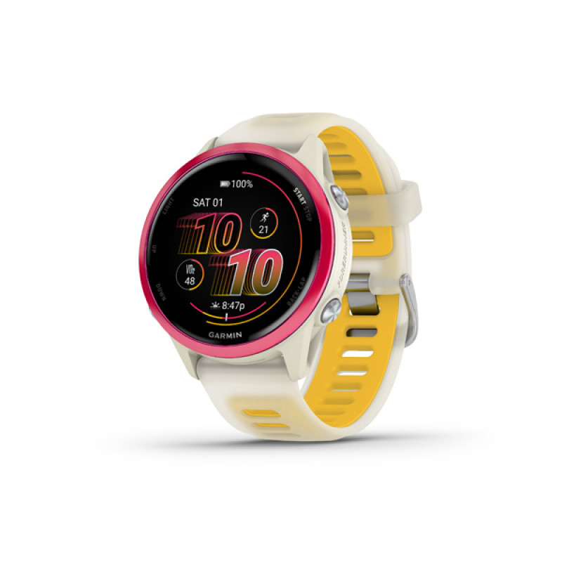 Garmin Forerunner 570 - 42mm, Bone/Raspberry/Mango