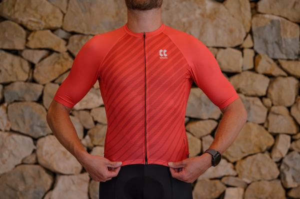 Cyklistický dres KALAS MOTION Z4 | Dres SPINN | Imperial red