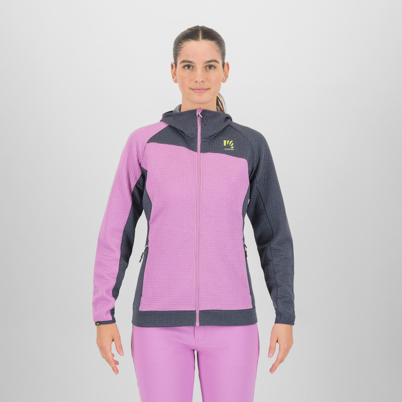 Karpos AVERAU dámska FULL-ZIP mikina s kapucňou bloom/ombre blue 2