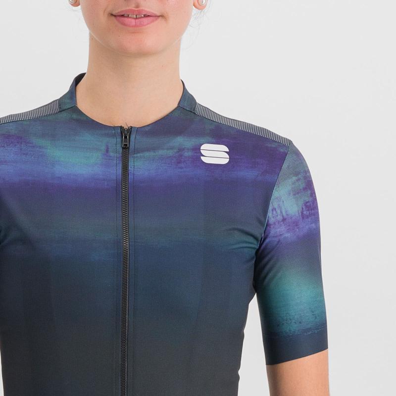 Sportful FLOW SUPERGIARA dámsky dres galaxy blue black