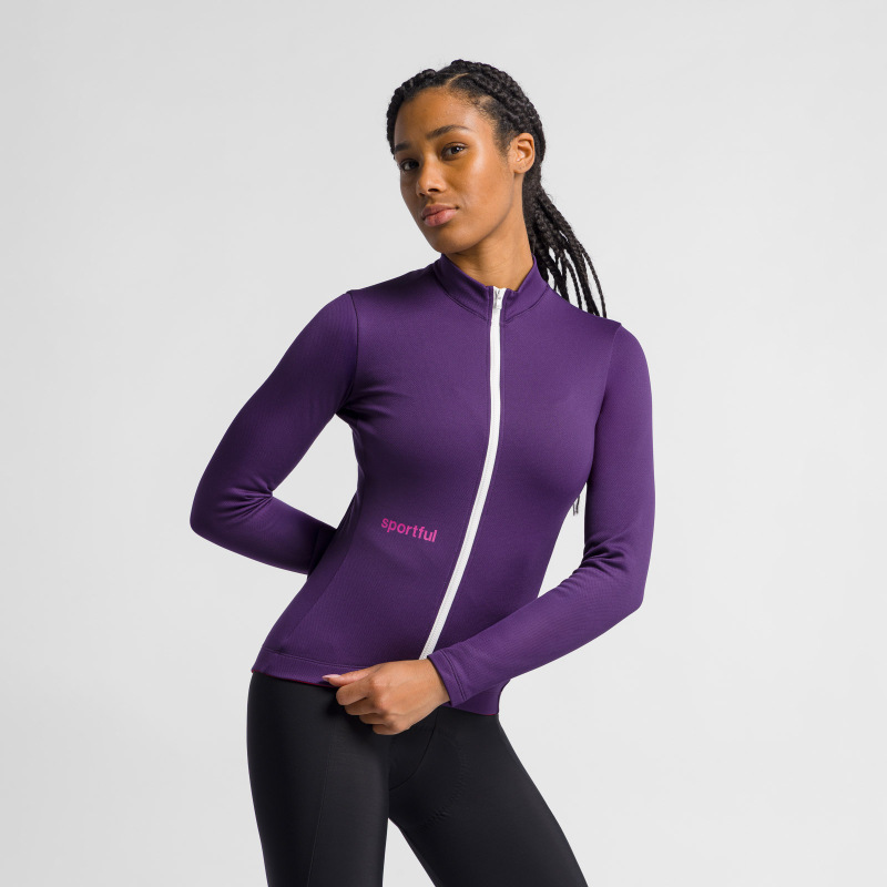 Sportful CLASSIC dámsky THERMAL dres galactic purple 2