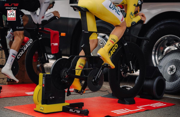 Cyklotrenažér ELITE JUSTO 2 - Pogacar Edition 1