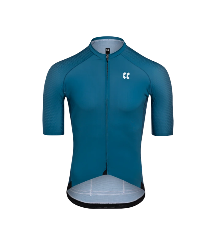 Cyklistický dres PASSION Z6 | Dres RAZOR | Petrol Blue