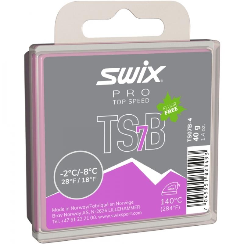 SWIX sklzový vosk Top speed TS 7B 40g