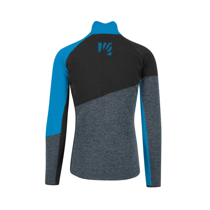 Karpos Federa Mikina Na Zips Dark Slate/Black/Diva Blue 1