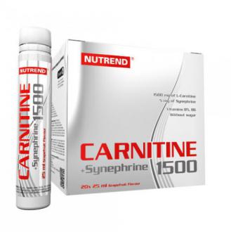 Nutrend CARNITÍN 1500 + SYNEPHRINE 20x25 ml