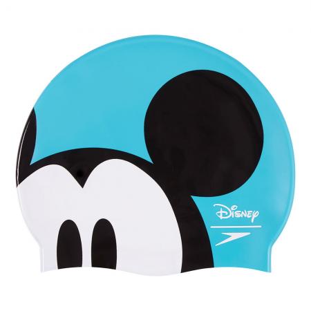 Detská plavecká čiapka Speedo Slogan Mickey Mouse Silicone