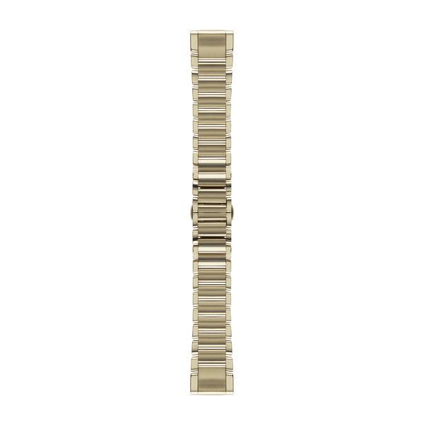 Garmin kovový remienok fénix 5S Goldtone, QuickFit™ 20