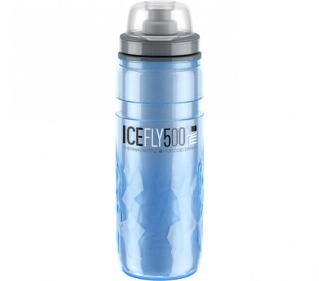 Fľaša Elite ICE FLY MODRÁ 500ML