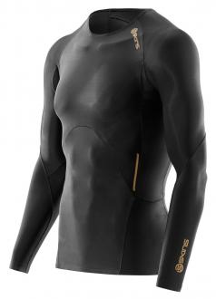 SKINS A400 Compression Long Sleeve Top GOLD
