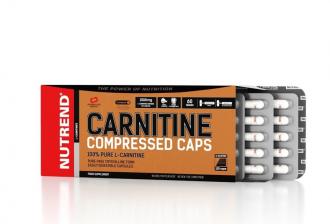 Nutrend CARNITINE COMPRESSED CAPS 120cps