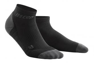 CEP Bežecké členkové ponožky 3.0 čierna/tmavá šedá