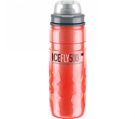 Fľaša Elite ICE FLY ČERVENÁ 500ML