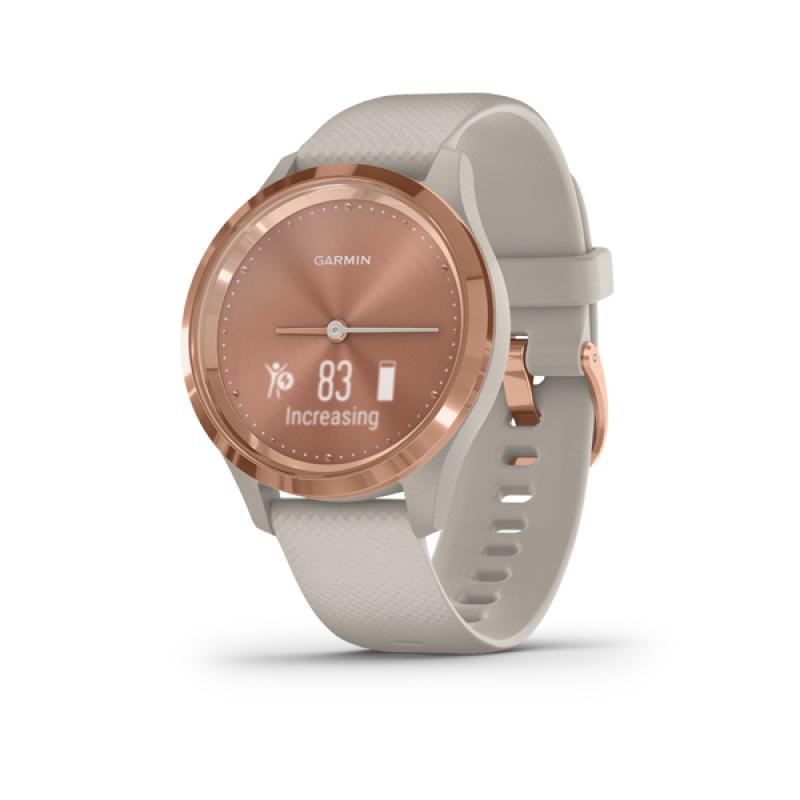 Garmin vivomove 3S Light Sand/Rose Gold, Silicone